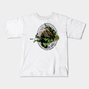 Mikey Attacks - Shell variant Kids T-Shirt